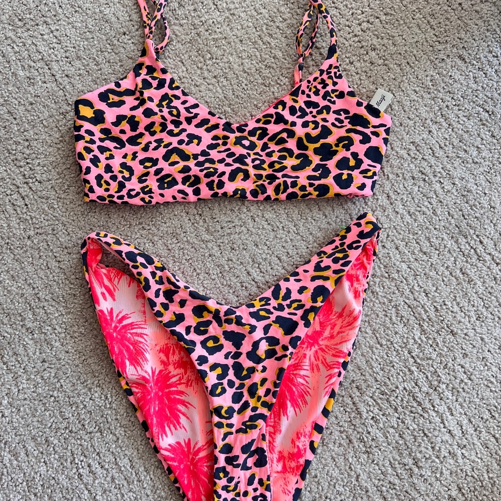 Maaji coral panther bikini